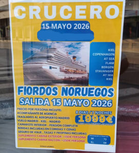 viaje en crucero todo incluido